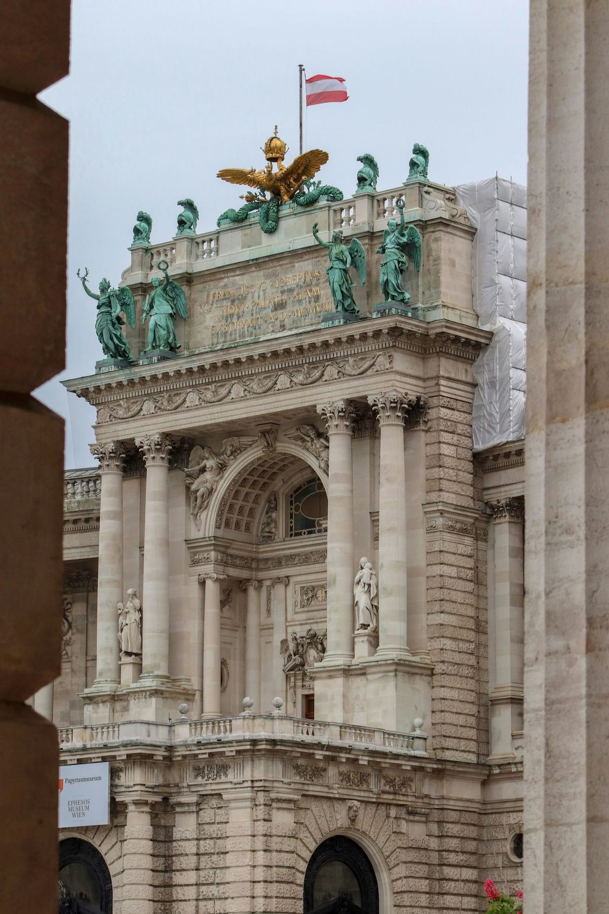 De Hofburg en de historische binnenstad van Wenen