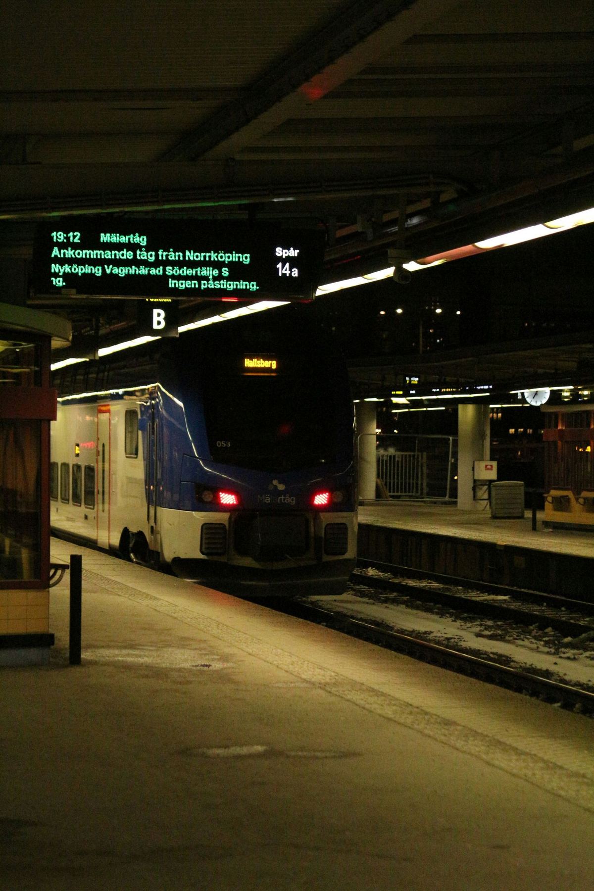 De Snälltåget nachttrein onderweg door Zweden richting Berlijn